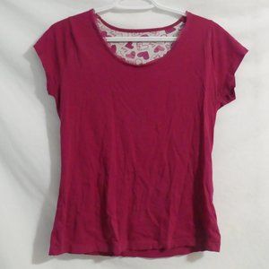 LOVE | Scoop Neck Short Sleeve T-Shirt / Tee Shirt | Top